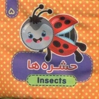 حشره ها کتاب پارچه ای 05